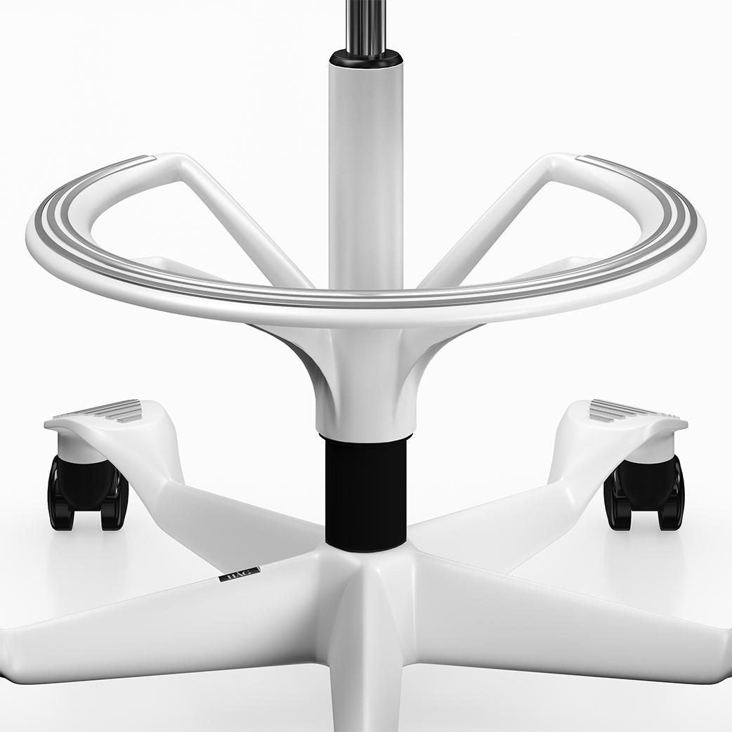 White 18" Foot Ring - FR18W